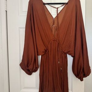 New with Tags Free People Mini Flowing Dress